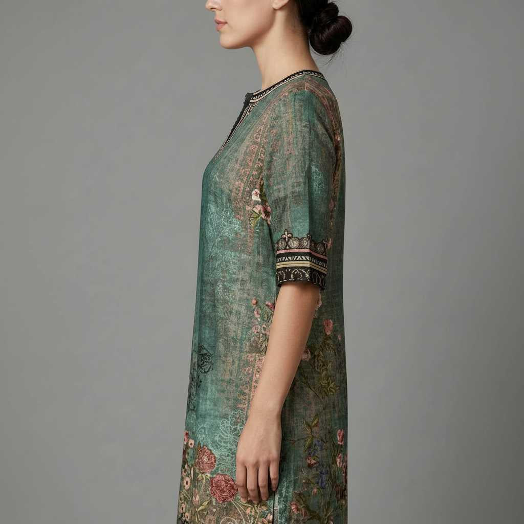 Edda | Women's Floral Midi Dress for Summer & Formal Events