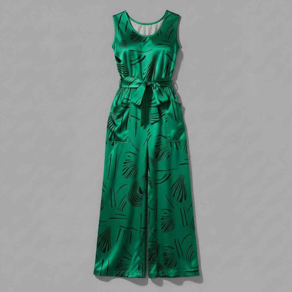 Elegant White Jumpsuit | Women's Wide Leg Fashion