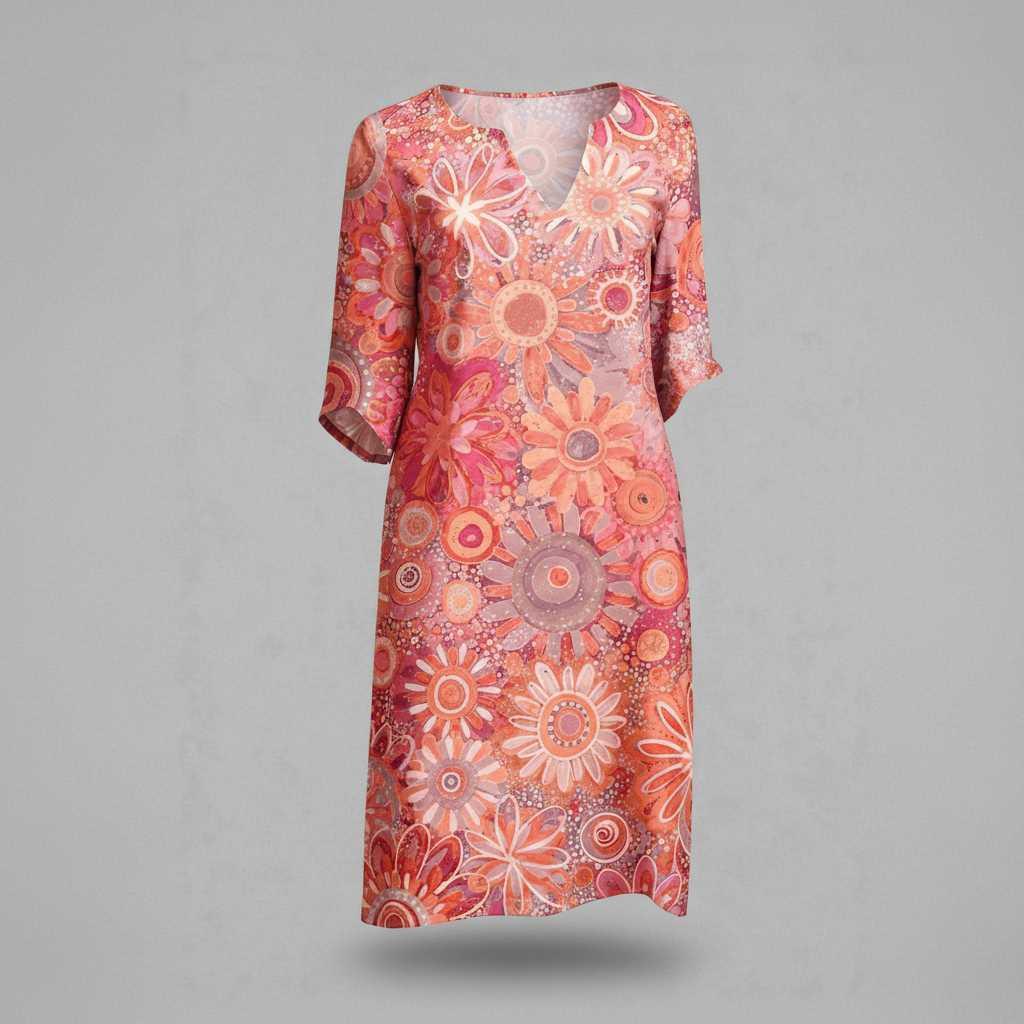 Hannah | Women's Floral Print Summer Dress