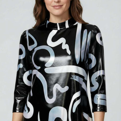 Alanna | Women's Mini Dress with 3/4 Sleeves