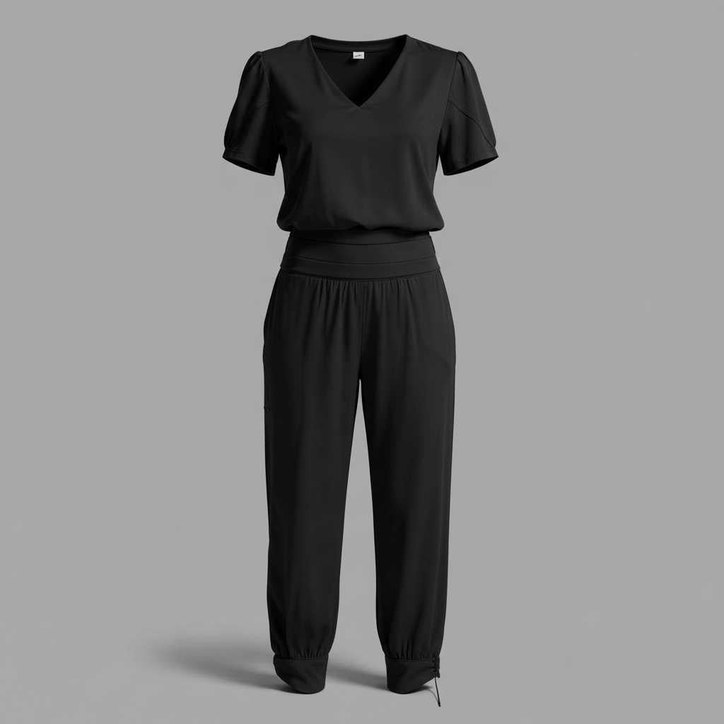 Chic Blouse and Pants Set | Women's Outfit for All Occasions