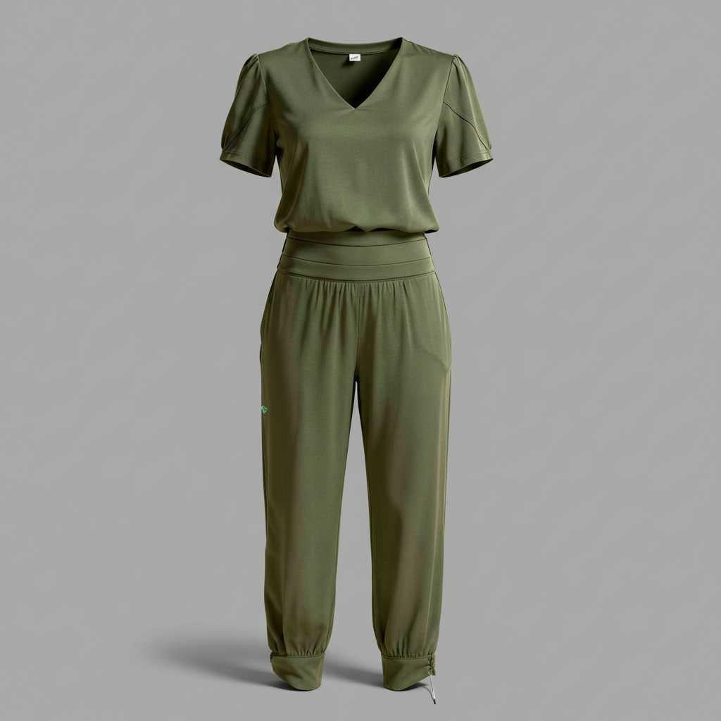 Chic Blouse and Pants Set | Women's Outfit for All Occasions