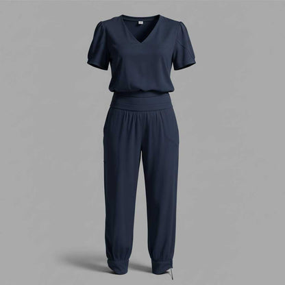 Chic Blouse and Pants Set | Women's Outfit for All Occasions