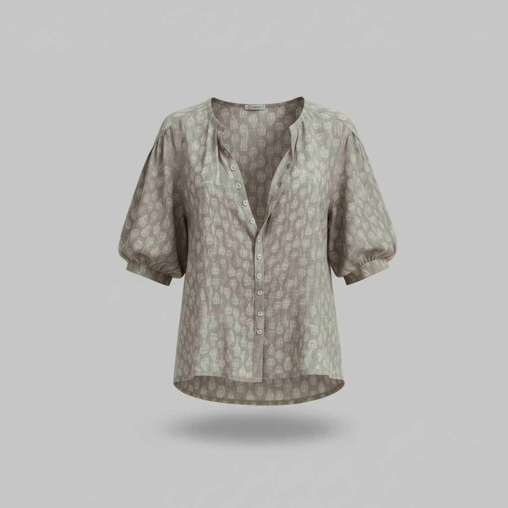 Chic Dot Pattern Blouse | Women's Long Sleeve Top