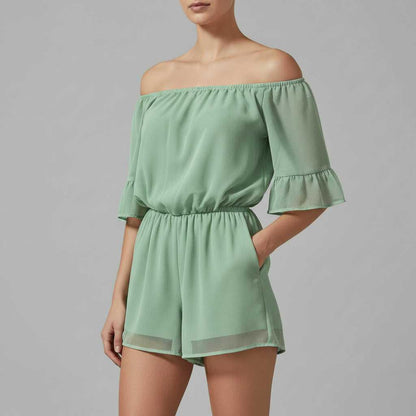 Elegant Off-Shoulder Jumpsuit | Women's Jumpsuit