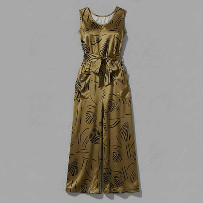 Elegant White Jumpsuit | Women's Wide Leg Fashion