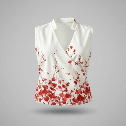 Floral Print Sleeveless Top | Women's Tank Top