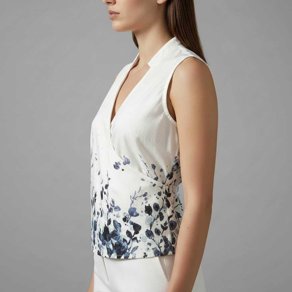 Floral Print Sleeveless Top | Women's Tank Top