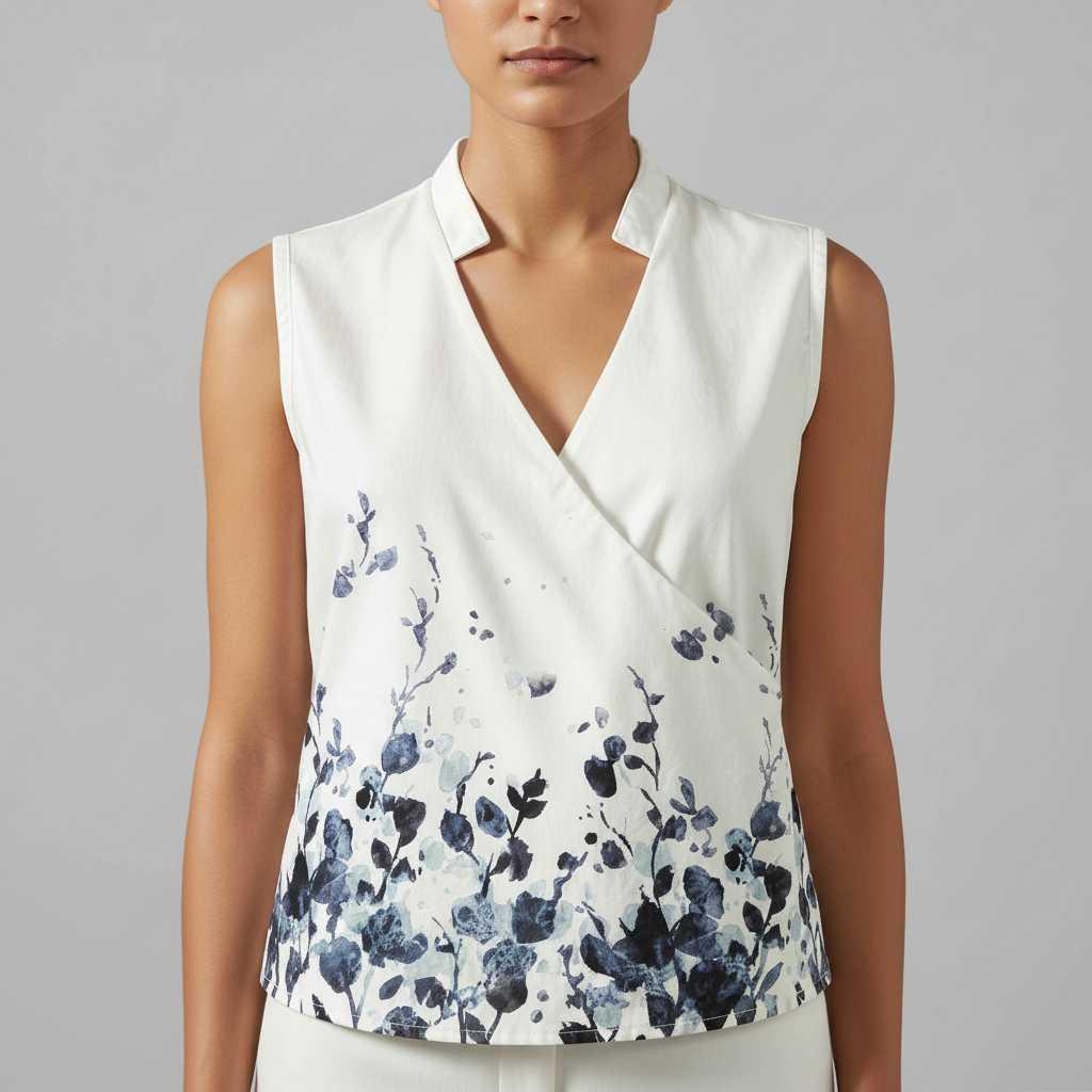 Floral Print Sleeveless Top | Women's Tank Top