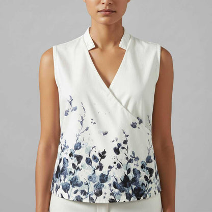 Floral Print Sleeveless Top | Women's Tank Top