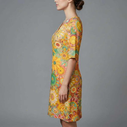 Hannah | Women's Floral Print Summer Dress