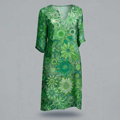 Hannah | Women's Floral Print Summer Dress