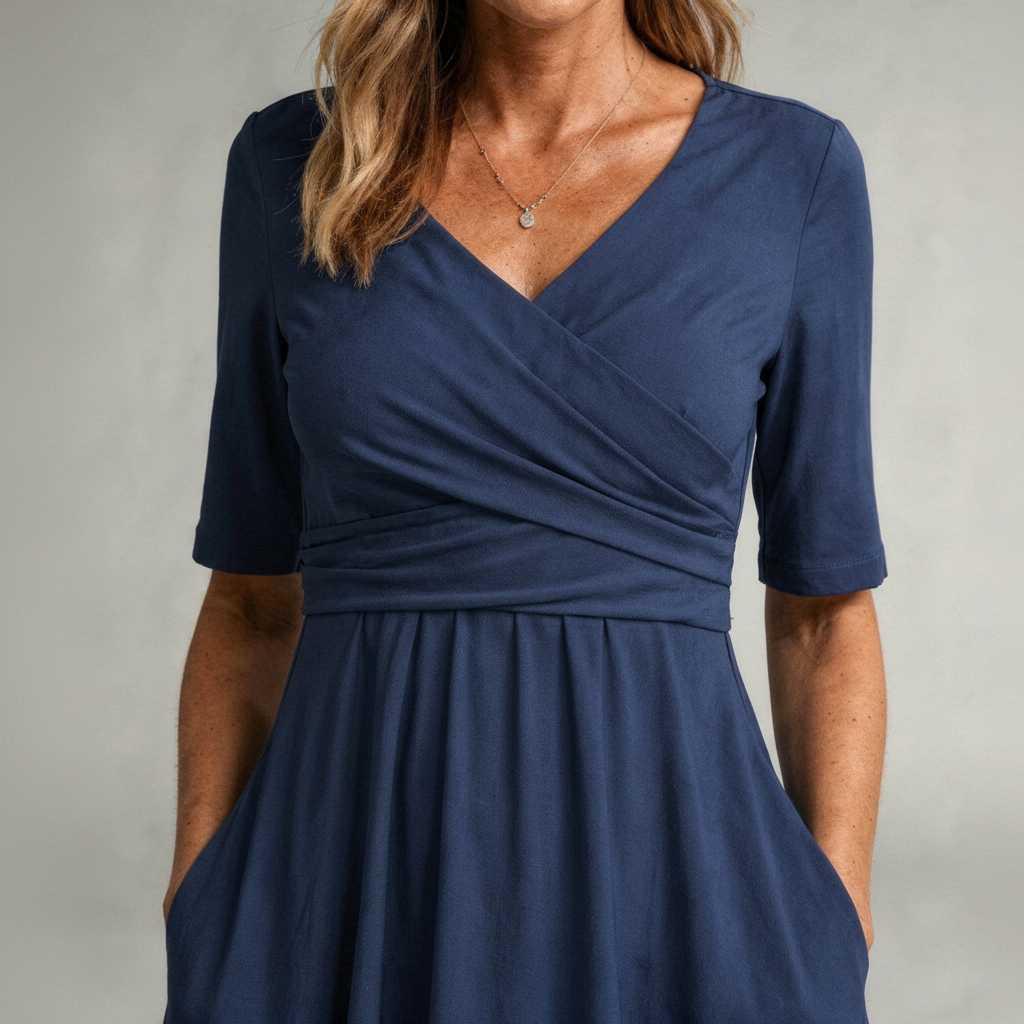 Jasmine | Women's Midi Dress for Weddings and Formal Events