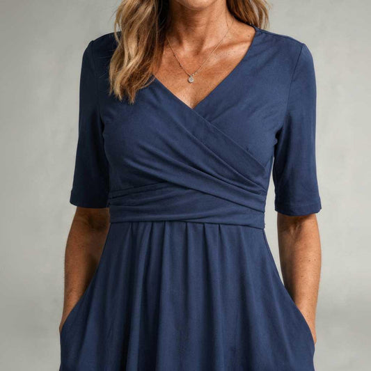 Jasmine | Women's Midi Dress for Weddings and Formal Events