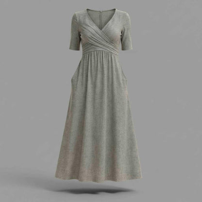 Jasmine | Women's Midi Dress for Weddings and Formal Events