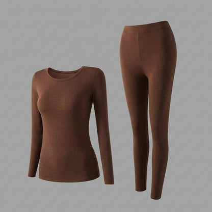 Ultrathin Thermal Underwear Set | Women's Plus Size Long Underwear